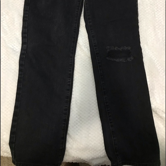 Washed Black PrettyLittleThing Jeans with three rips ! - Picture 2 of 5
